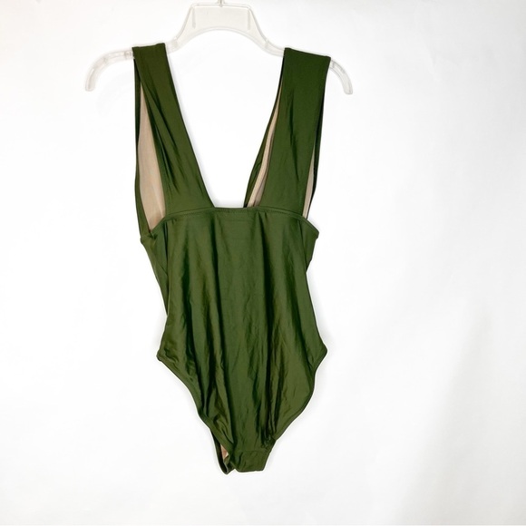 J Crew | Plunge V-neck one-piece swimsuit - Picture 2 of 6